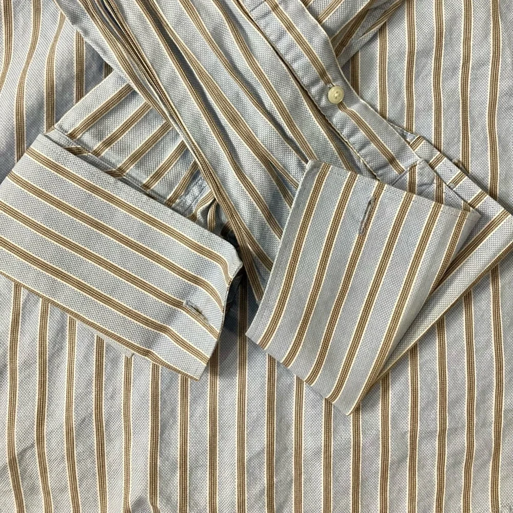 Banana Republic Men’s Medium Fitted Button Down Dress‎ Shirt with French Cuffs